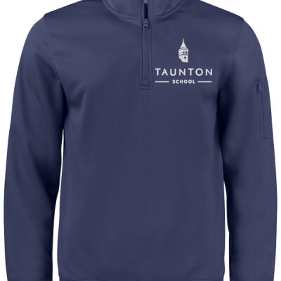 Taunton School Half Zip Active Top (Adult) Thumbnail